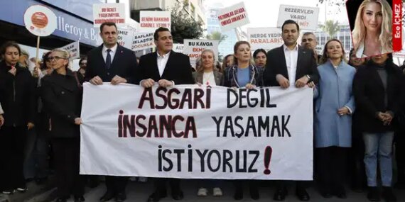 Asgari Ücret Eylemi: Kadınlar Sefalet Ücretine İsyan