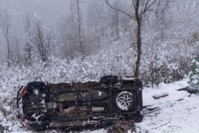 Kar Yağışı Kazası: 6 Yaralı, 1’i Ağır!