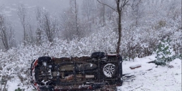 Kar Yağışı Kazası: 6 Yaralı, 1’i Ağır!