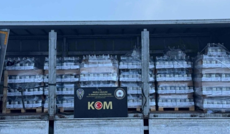 Muğla’da Yılbaşı Öncesi 4 Bin Litre Sahte İçki Ele Geçirildi!