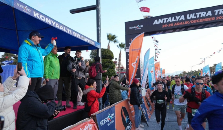 Uluslararası Antalya Ultra Maratonu Yapıldı