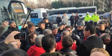 Ankara’da İş Bırakma Eylemine Polis Engeli!