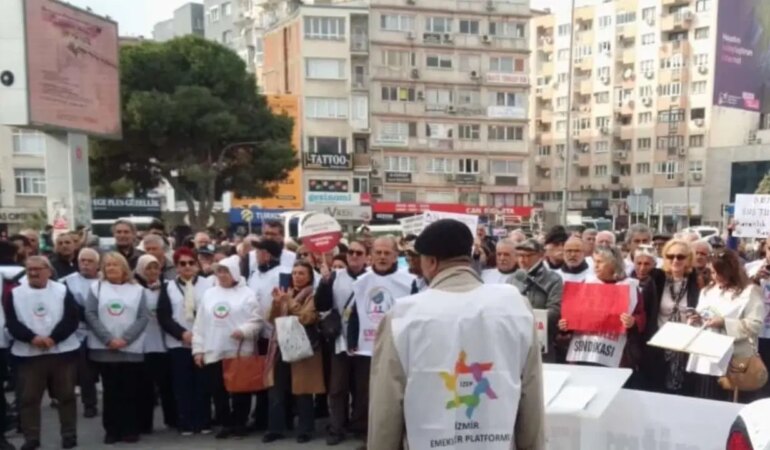 Emeklilerden ‘Sermayeye Değil, Emekliye Bütçe’ İsyanı