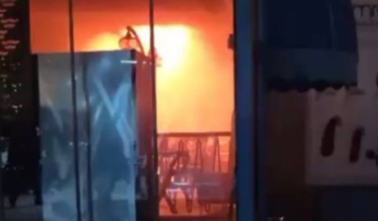 Başakşehir’de Restoranda Yangın Paniği!