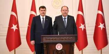 YSK Başkanı Yener’den Vali Şahin’e Veda Ziyareti