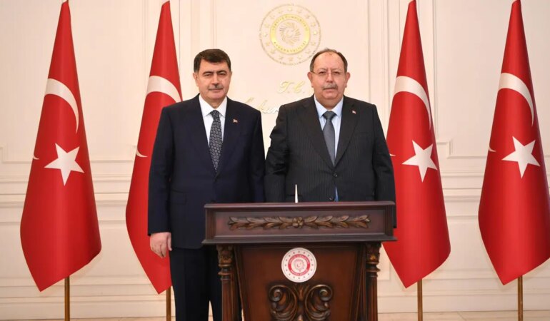 YSK Başkanı Yener’den Vali Şahin’e Veda Ziyareti