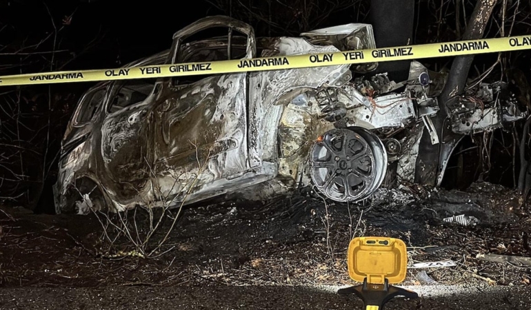 Karabük’te Kaza: Sürücü Yangında Hayatını Kaybetti