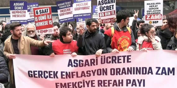 Asgari Ücret Zammı İçin Emekçi Mücadelesi