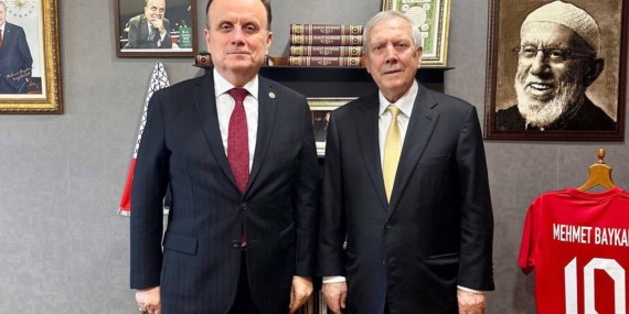 Aziz Yıldırım, AKP’li Vekil Baykan’ı Ziyaret Etti
