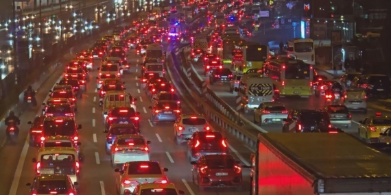 İstanbul’da Derbi Öncesi Trafik Yüzde 80’e Ulaştı!