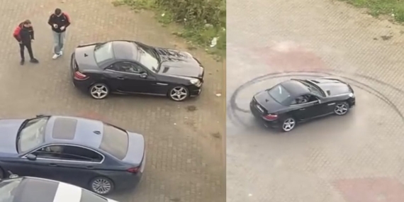 Hastane Otoparkında Drift İfritliği: 2 Vale Gözaltında!