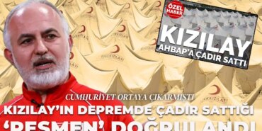 Kızılay Depremde Çadırı Satışa Çıkardı mı?