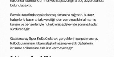 Galatasaray’dan Bahis İddialarına Suç Duyurusu!