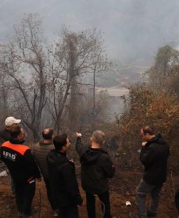 Artvin’de Orman Yangını: 135 Personel Mücadele Ediyor