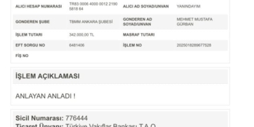 Gürban’dan Leyla Zana’ya Destek: 342 Bin TL Bağış