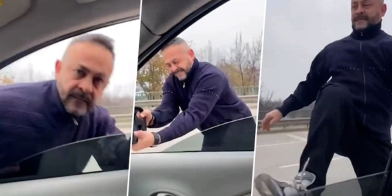 “Trafikte Meclis Üyesine Saldırı Kamerada!”