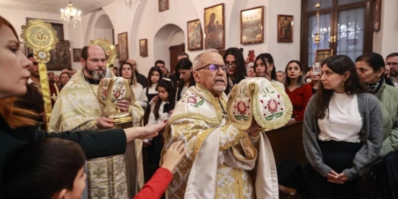 Noel Ayini Huzurla Kutlandı, Sevgi Mesajları Verildi