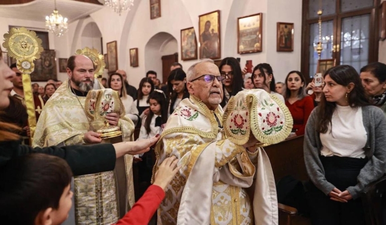 Noel Ayini Huzurla Kutlandı, Sevgi Mesajları Verildi