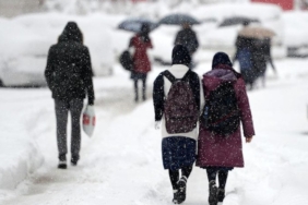 Yoğun Kar Yağışı Nedeniyle Okullar Tatil Edildi