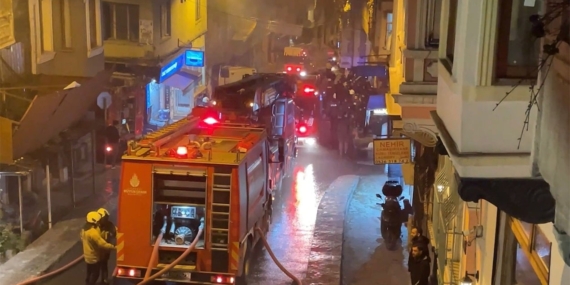 Kalyoncu Kulluğu’nda Yangın: İki Kişi Hastaneye Kaldırıldı!