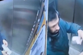 Kurye, Atatürk Portresine Tükürdü! Tepkiler Çığ Gibi