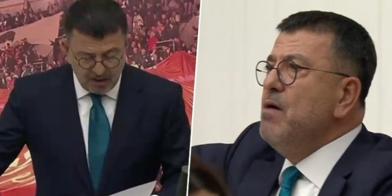 Bütçe Görüşmelerine Pankartlı Protesto Damgası