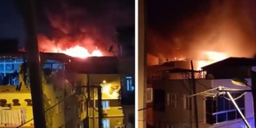 Hacivat’ta Yangın: İki Bina Zarar Gördü!