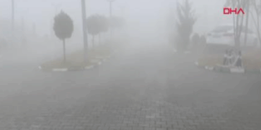 Iğdır’da Yoğun Sis Sürücüleri Zorladı!