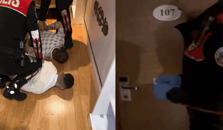 Kuruçeşme’de Otel Odasında Kalaşnikof Ele Geçirildi!