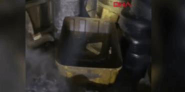 Burdur’da Oto Yıkamada Gece Yangını!