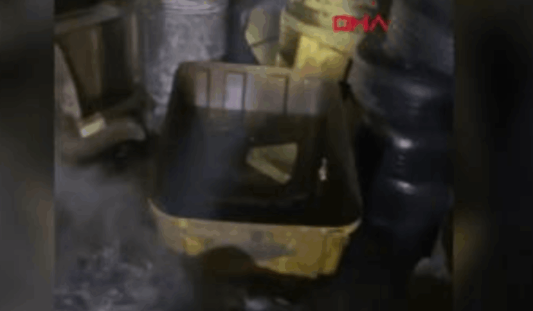 Burdur’da Oto Yıkamada Gece Yangını!