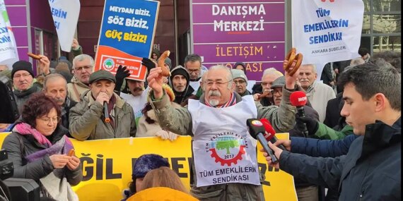 Emekliler Yoksulluğa Karşı Direnişte!