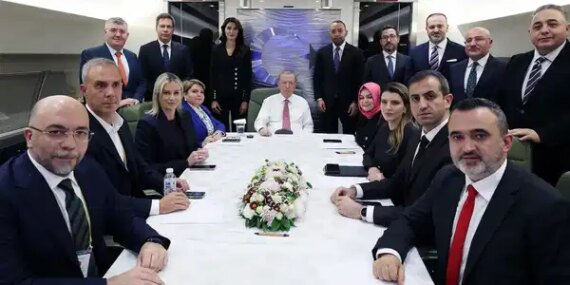 Erdoğan’ın Uçağındaki Gazetecilerin Listesi Açıklandı