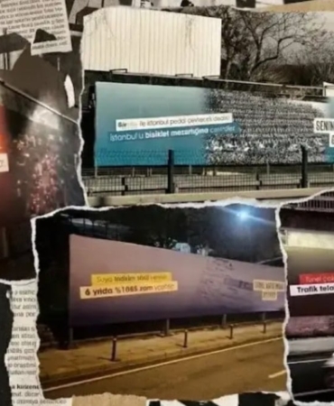 İBB Aleyhine Afişler Tartışma Yarattı!