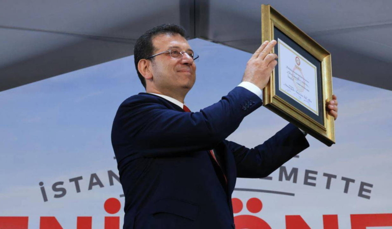 İmamoğlu’nun Diploma Davası Mahkemeden Reddedildi!
