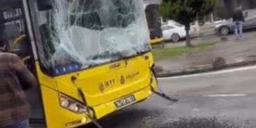 Sancaktepe’de İETT Otobüsleri Çarpıştı: 4 Yaralı!