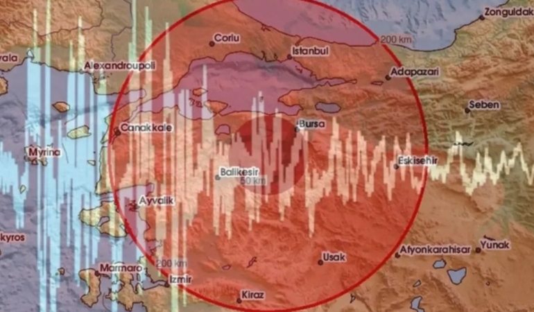 Sındırgı’da Peş Peşe 4.1 ve 4.4 Büyüklüğünde Depremler!