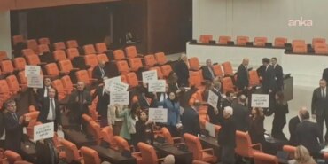 TBMM’de Halep Protestosu: DEM Parti Ses Getirdi