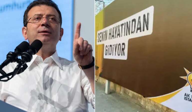 İmamoğlu’ndan AKP’ye: “Kaybetme kampanyası”