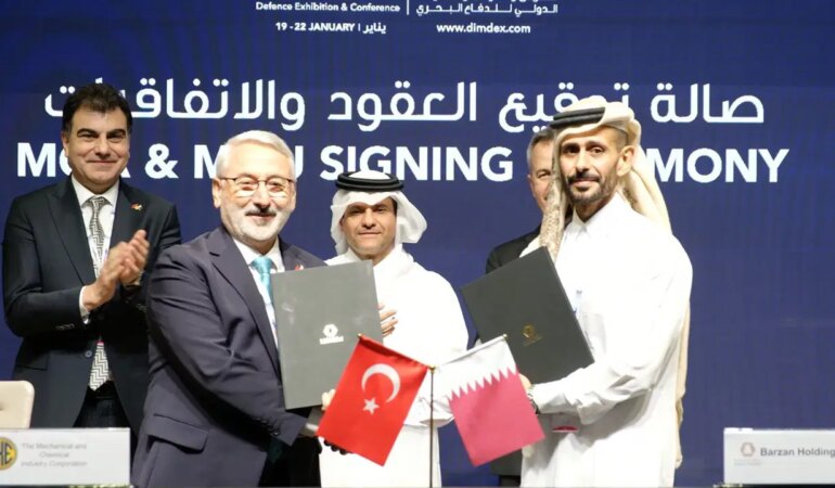 Katar ile Savunma İş Birliği: MKE TOLGA İmzalandı