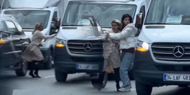 Esenyurt’ta Kadın Sürücünün Trafik Tansiyonu!