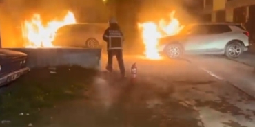 Darıca’da Park Halindeki Araçta Yangın Çıktı!