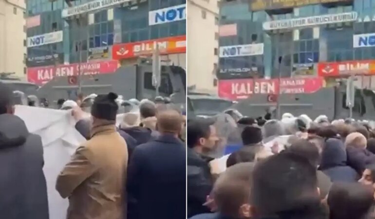 Van’da Yürüyüşe Polis Müdahalesi: Gözaltılar Var