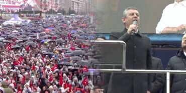 CHP, Denizli’de Yağmura Rağmen Meydanı Doldurdu