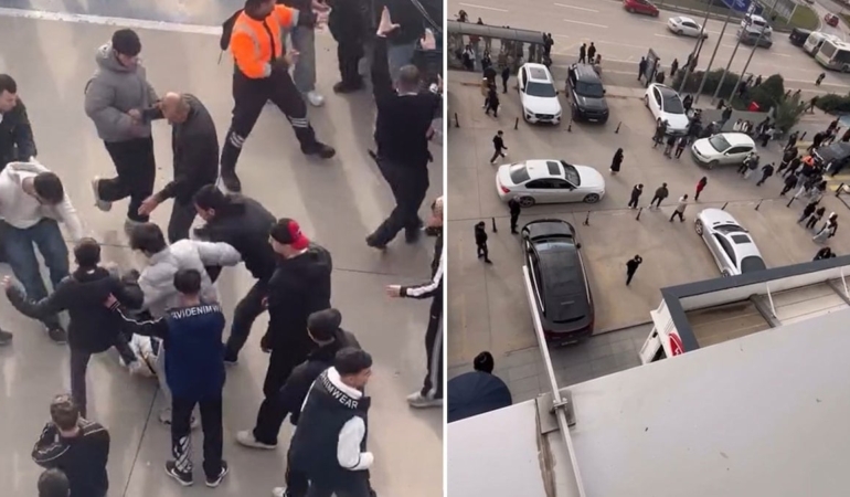 Alışveriş Merkezinde Öğrenci Kavgası!