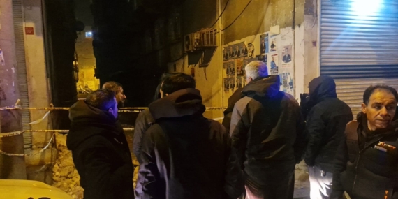 Bağlar’da Apartman Tahliyesi: Kolon Çatladı!