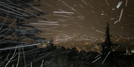 İstanbul’da Kar, Yüksek Kesimlerde Etkili Oluyor!