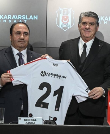 Beşiktaş, Karaarslan İnşaat ile Yeni Sponsorluk Anlaştı