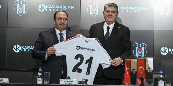 Beşiktaş, Karaarslan İnşaat ile Yeni Sponsorluk Anlaştı