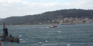 Çanakkale’de Fırtına, Boğaz Trafiğini Kapattı!